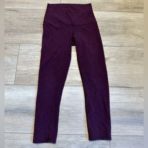 lululemon athletica High-Rise Wunder Under *Cotton - Heathered Plum